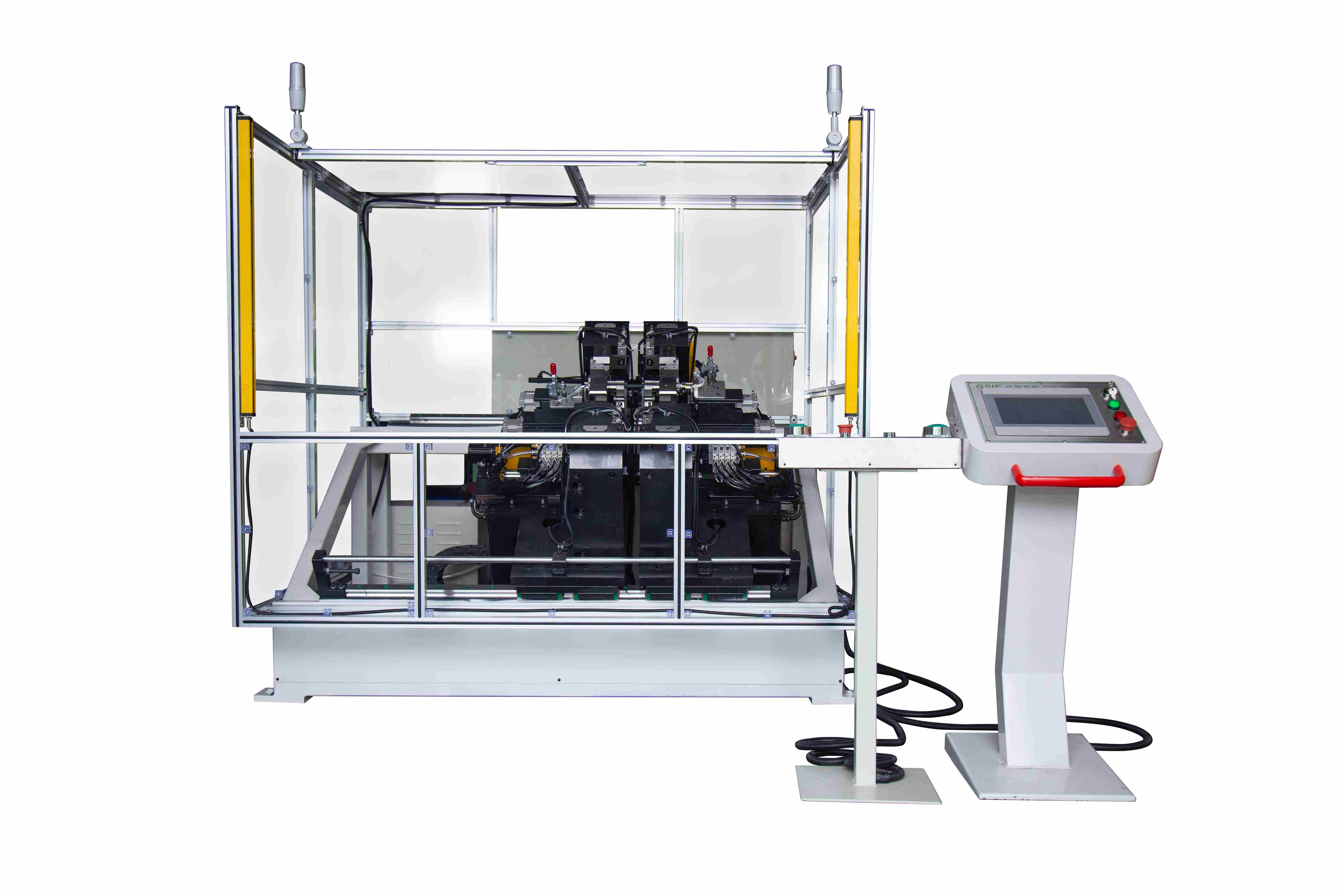 Electric double head pipe crimping machine EC-32D